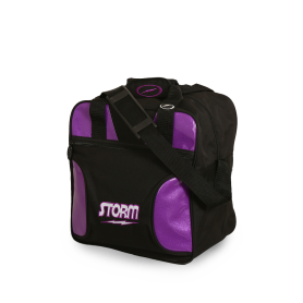 1-BALL SOLO TOTE (BLACK-AMETHYST)