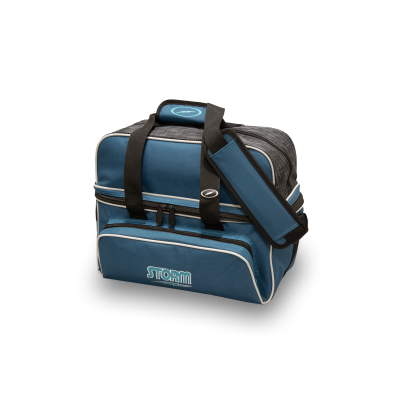 2-BALL DELUXE TOTE (STEEL BLUE-BLACK)