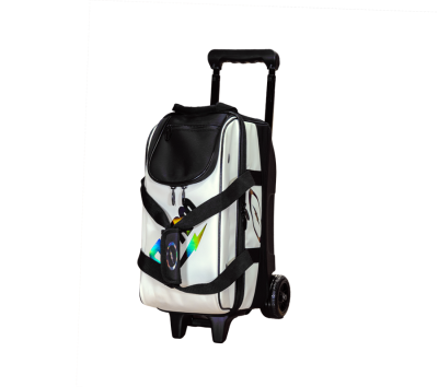 2-Ball Rolling Thunder Air Bowling Bag (White)