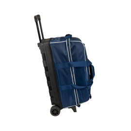 3-Ball Streamline Bowling Bag in Navy/Gray Side