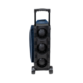3-Ball Streamline Bowling Bag in Navy/Gray Back