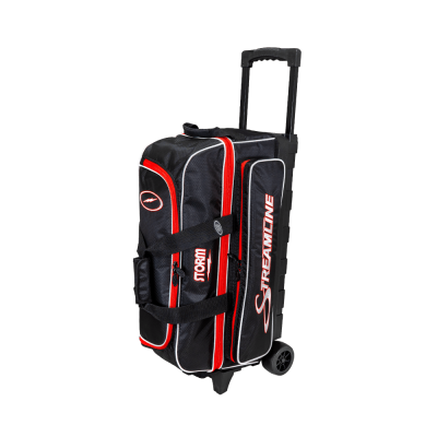 3-Ball Streamline Bowling Bag (Black/Red)