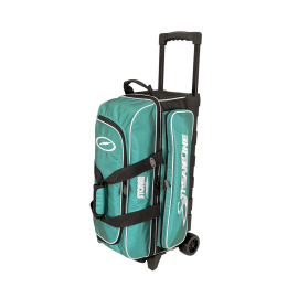 Storm 3-Ball Streamline Bowling Bag in Teal/Gray Front