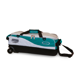 3-BALL TRAVEL TOTE PRO (WHITE-TEAL)