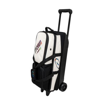 3-Ball Rolling Thunder Air Bowling Bag (White)