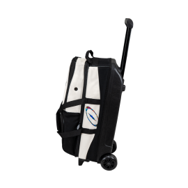 3-Ball Rolling Thunder Air Bowling Bag (White) Side