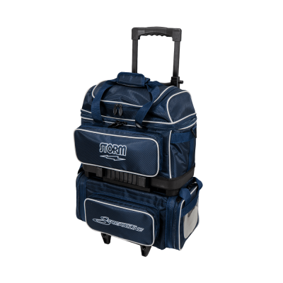4-Ball Streamline Bowling Bag (Navy/Gray)