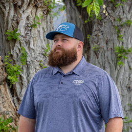 STORM 3D FLYING S HAT BLUE