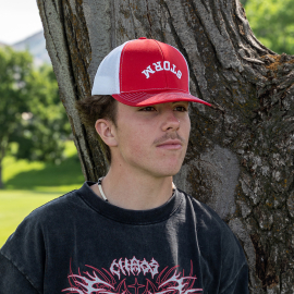 STORM FLIPSIDE HAT (RED/WHITE)
