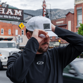 Storm Nation Tempest Rope Hat (White/Black)