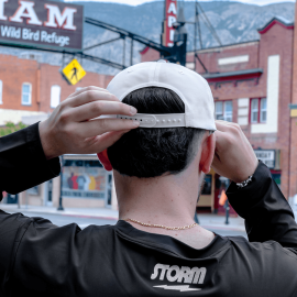 Storm Nation Tempest Rope Hat (White/Black)