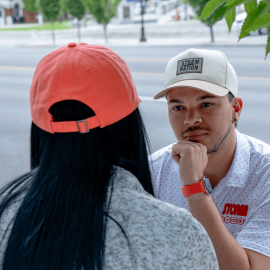 Storm Nation Weekender Hat (Coral)