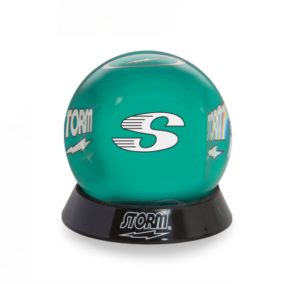 Storm Clear Teal Collectible Mini Ball