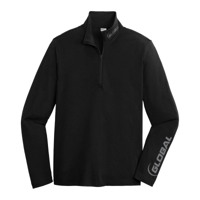 900 Global Black Frame 1/4-Zip Pullover