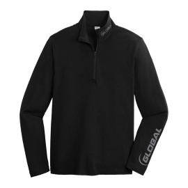 900 Global Black 1/4-Zip Pullover