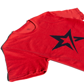 ROTO GRIP TEE (RUBY RED)