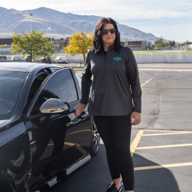 WOMENS QUARTER ZIP PULLOVER