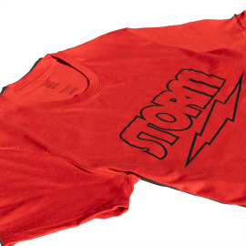 STORM TEE (RUBY RED)