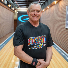 STORM STATEMENT PERFORMANCE TEE (BLACK)