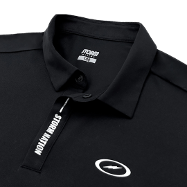 STORM NATION BLACK COLLARED SHIRT