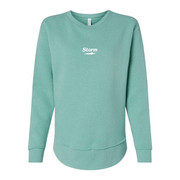 Women&rsquo;s Scoop Hem Fleece Crewneck