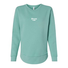 Women&rsquo;s Scoop Hem Fleece Crewneck