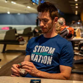 STORM NATION MENS TEE ROYAL BLUE