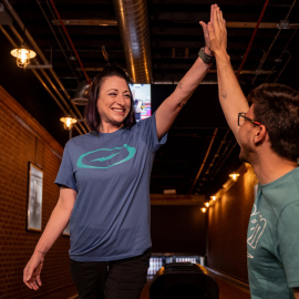 STORM OVAL BOLT TEE MARITIME