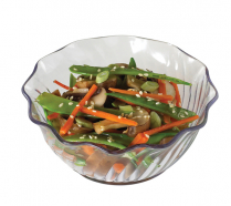 SRB13CW Swirl bowl 13oz clear
