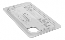 30CWLN Hinged lid notched 1/3 clear