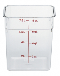 8SFSCW Container square 8qt