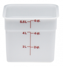 6SFSP Container square 6qt