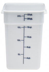 22SFSP Container square 22qt