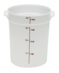 RFS4 Container round 4qt white