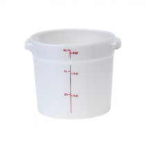 RFS6 Container round 6qt white