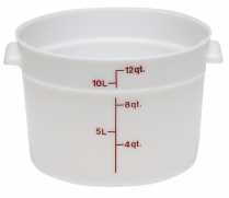 RFS12 Container round 12qt white