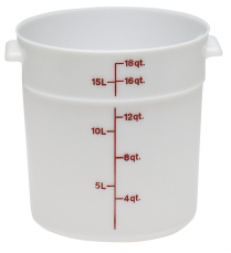 RFS18 Container round 18qt white
