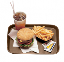 1014FF167 Tray 10x14" brown