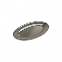574182 Oval platter 14" s/s