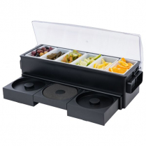574875 Condiment holder 6 pint /w rimmer