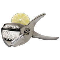 57520 Lemon squeezer w/strainer s/s