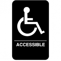5632 Sign accessible 6x9"