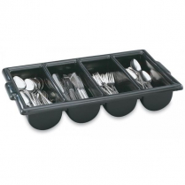 52653 Cutlery box black
