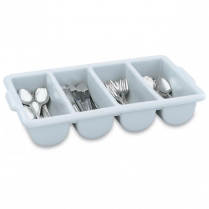 52654 Cutlery box grey 4 comp