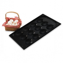42100 Egg poacher pan steelcoat