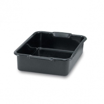 52622 Bus box 20"x17"x5" black NSF