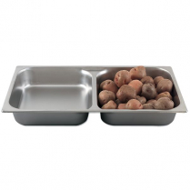 578002 8002DV full-size divided pan 2.5" deep
