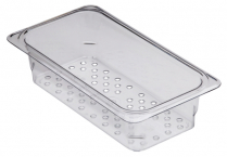 33CLRCW Colander 1/3 x 3" clear