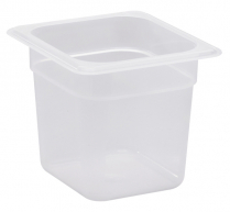 66PP Translucent food pan 1/6 x 6"