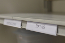 CSID3 Identification tag 3" white/clear